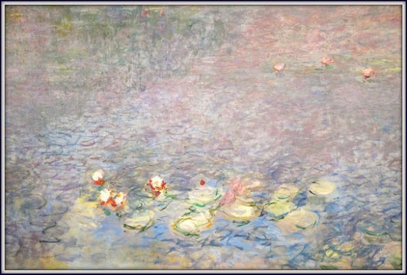 Les Nymphéas (détail d'un des panneaux), Claude Monet, Musée de l'Orangerie
