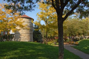 Le moulin à vent de l’Hôpital-Général-de-Québec, boulevard Langelier. Photo François Cantin