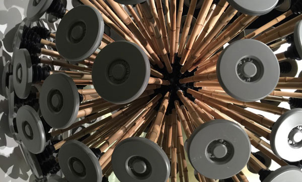 Mine kafon de Massoud Hassani. Invention/Design: Regards croisés du Musée des arts et métiers de Paris Photo Caroline Gagnon