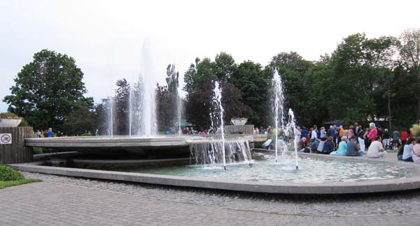 La fontaine du Centenaire. Photo Martin Pelletier
