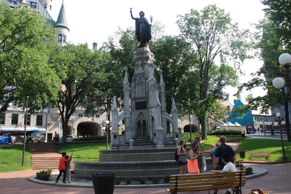Le monument de la Foi. Photo : Martin Dubois