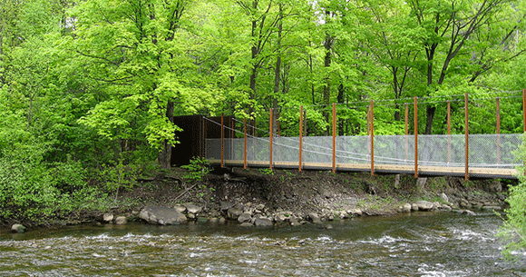 Passerelle Pincourt. Photo Coarchitecture